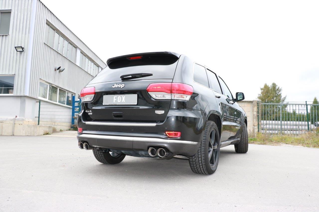 Fox passend fürJeep Grand Cherokee WKII ab 2014 Endschalldämpfer rechts/links - 2x100 Typ 25 rechts/links