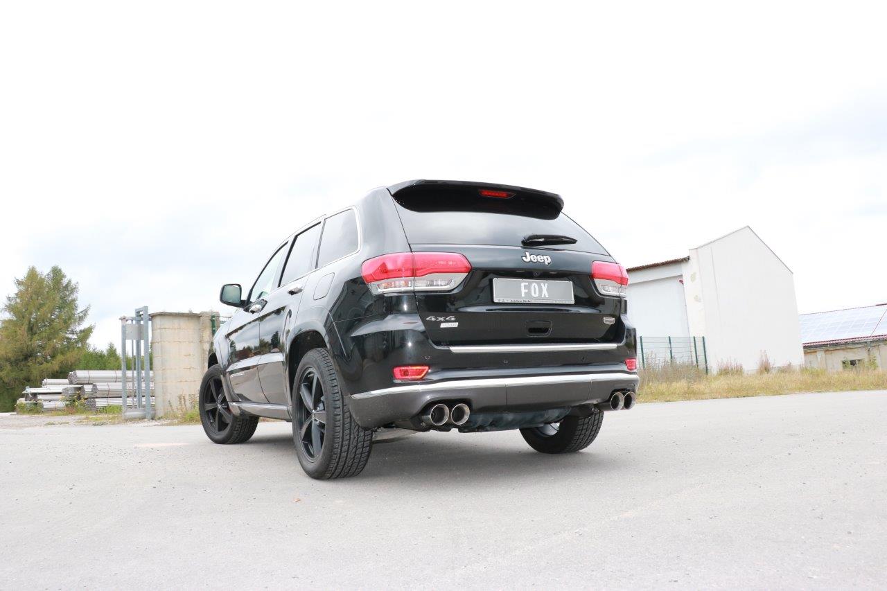 Fox passend fürJeep Grand Cherokee WKII ab 2014 Endschalldämpfer rechts/links - 2x100 Typ 25 rechts/links