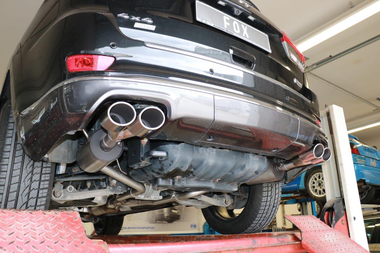 Fox passend für Jeep Grand Cherokee WKII ab 2014 Endschalldämpfer rechts/links - 2x106x71 Typ 32 rechts/links
