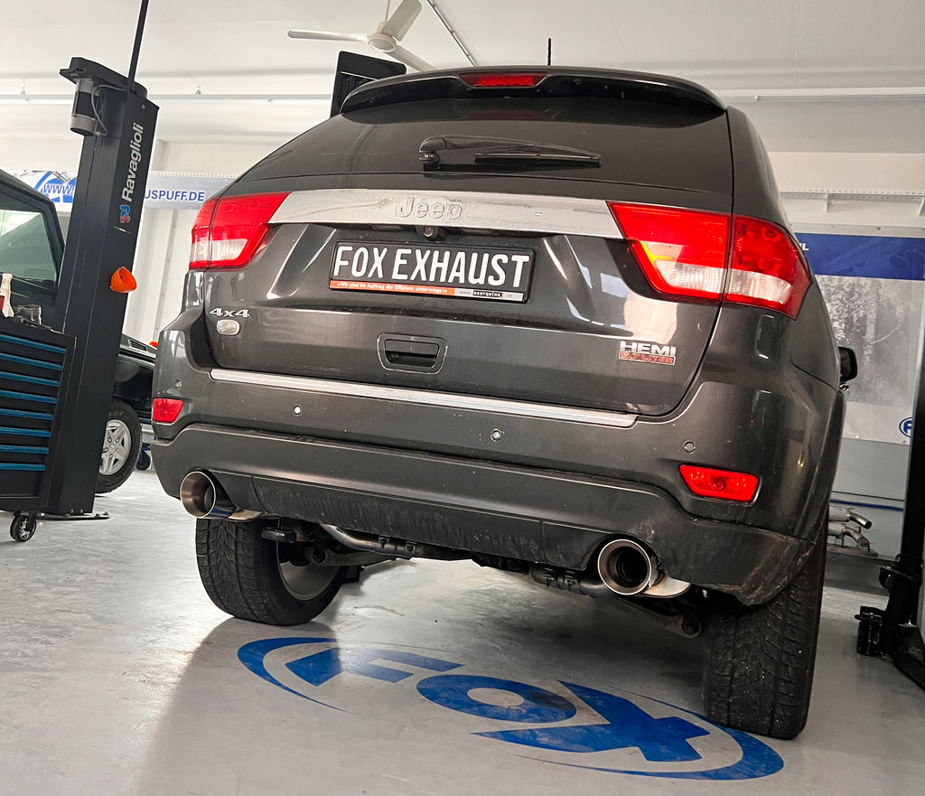 Fox passend für Jeep Grand Cherokee WK I - 5,7l Endschalldämpfer rechts/links - 1x100 Typ 25 rechts/links