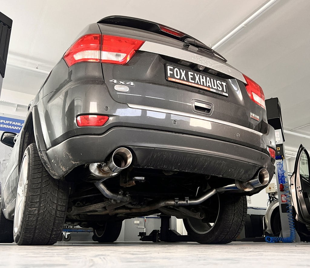 Fox passend fürJeep Grand Cherokee WK I - 5,7l Endschalldämpfer rechts/links - 1x100 Typ 25 rechts/links