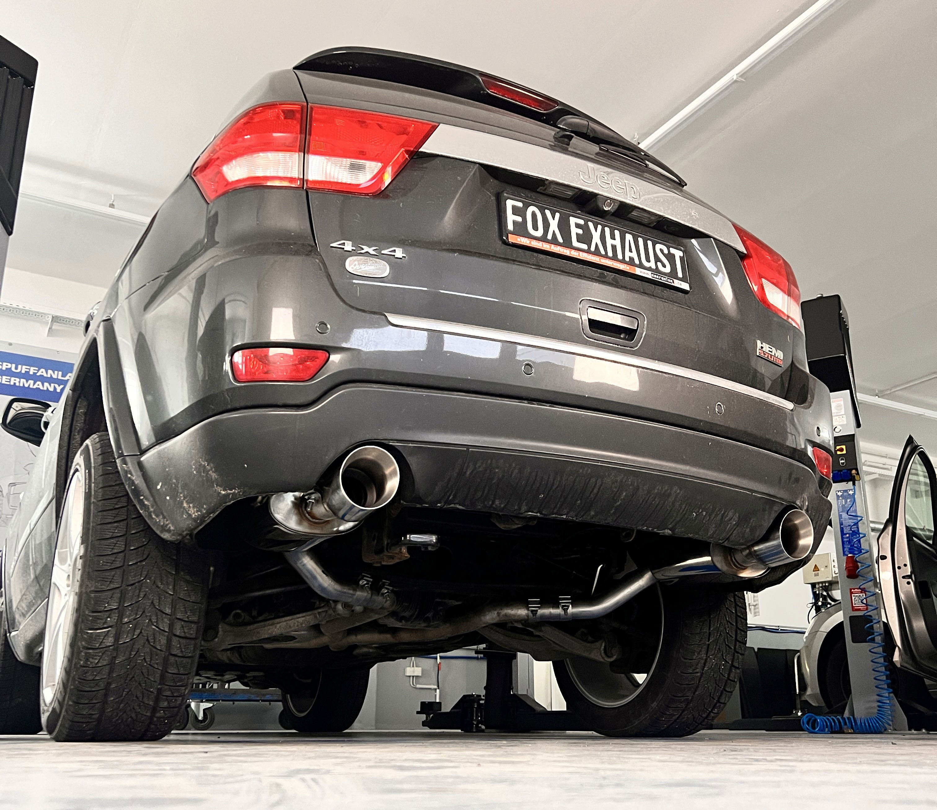 Fox passend fürJeep Grand Cherokee WK I - 5,7l Endschalldämpfer rechts/links - 1x100 Typ 25 rechts/links