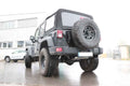 Fox passend für Jeep Wrangler III - JK Endschalldämpfer quer Ausgang rechts/links - 1x100 Typ 25 rechts/links schwarz matt keramikbeschichtet