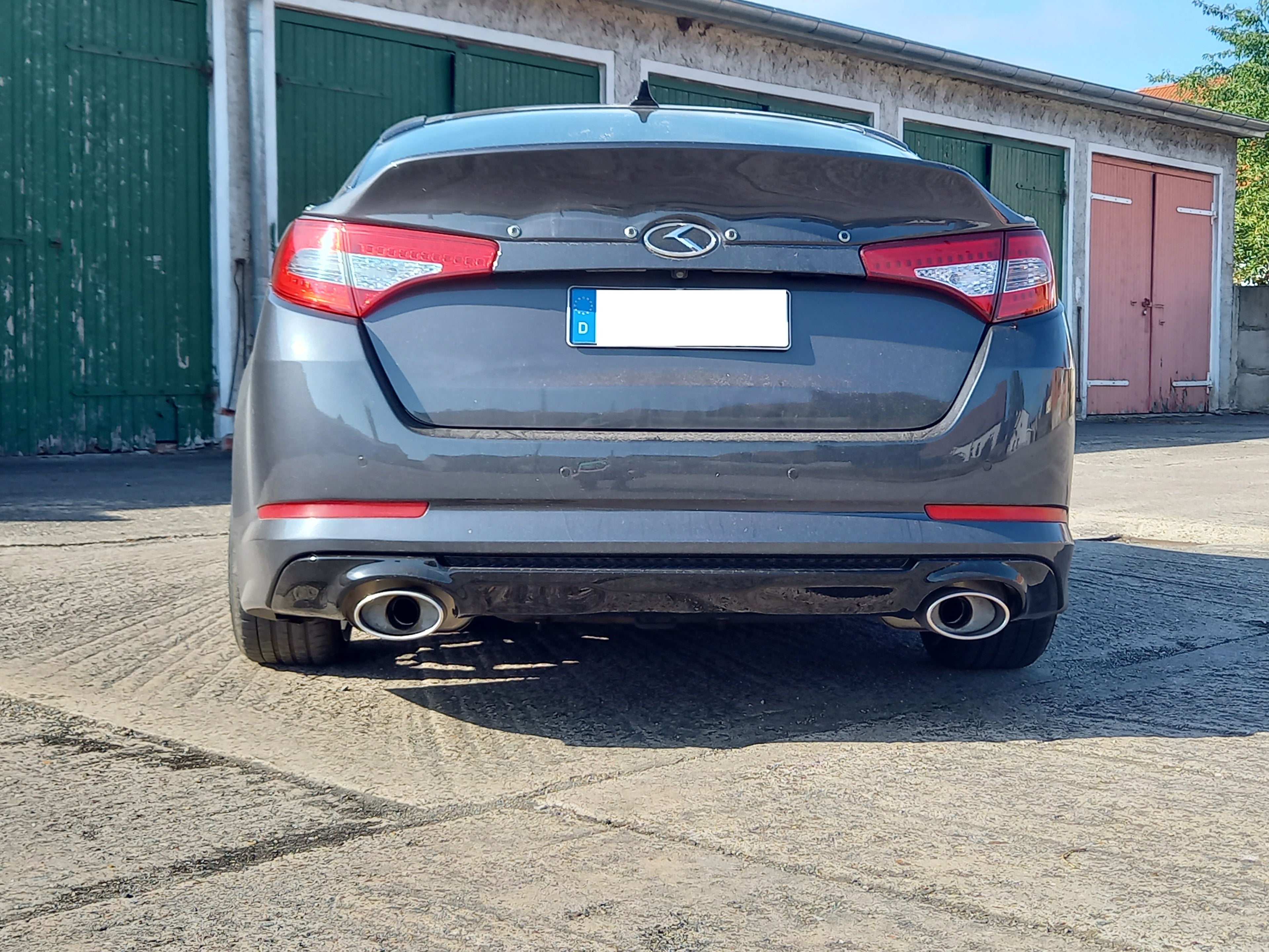 Fox passend fürKia Optima TF Endschalldämpfer rechts/links - 160x90 Typ 38 rechts/links
