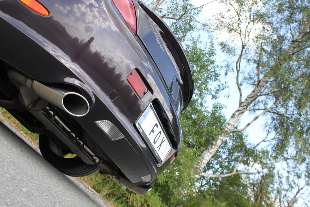 Fox passend fürLexus SC430 Endschalldämpfer quer Ausgang rechts/links - 115x85 Typ 38 rechts/links