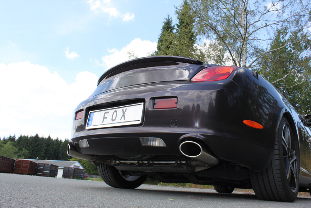 Fox passend fürLexus SC430 Endschalldämpfer quer Ausgang rechts/links - 115x85 Typ 38 rechts/links