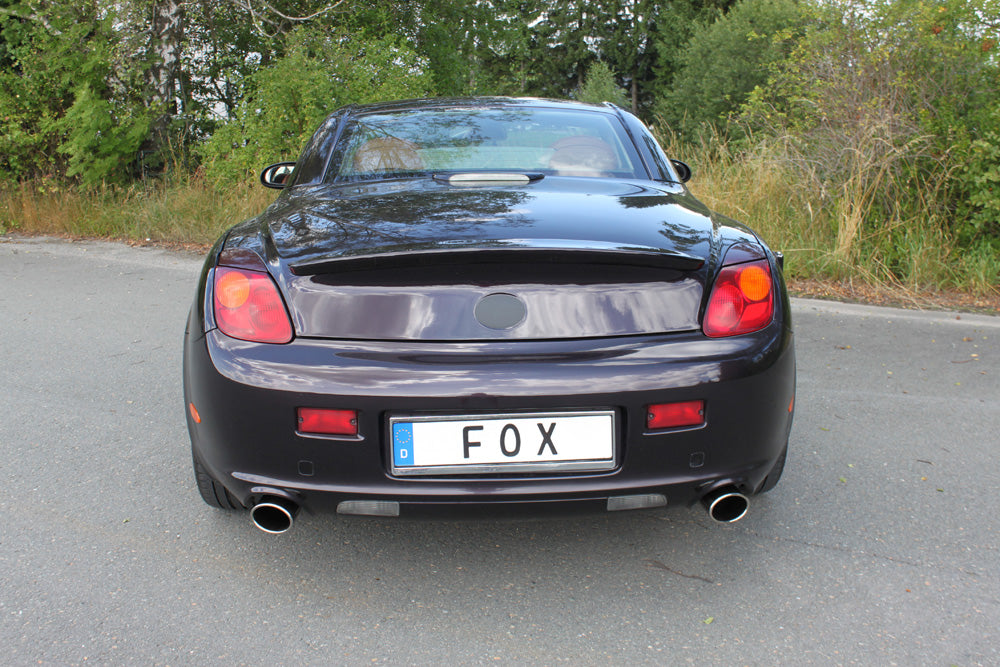 Fox passend fürLexus SC430 Endschalldämpfer quer Ausgang rechts/links - 115x85 Typ 38 rechts/links