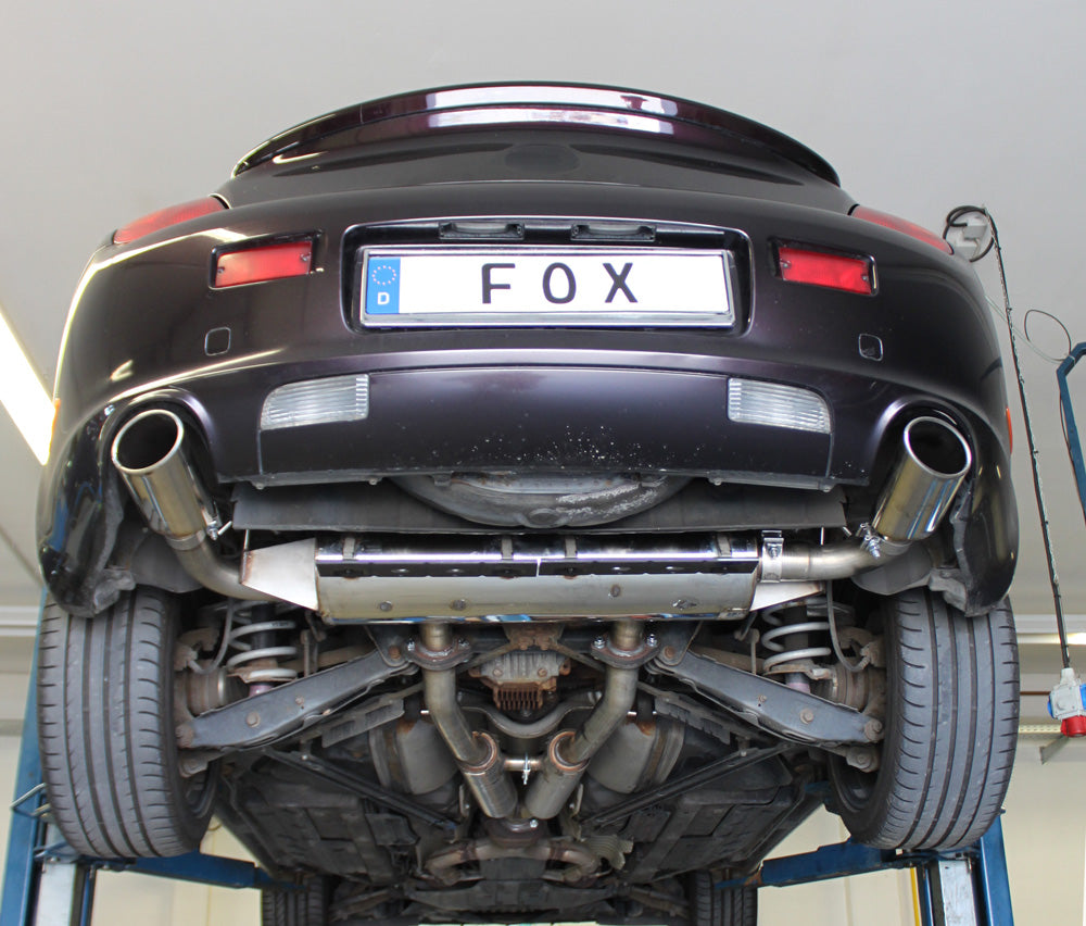 Fox passend fürLexus SC430 Endschalldämpfer quer Ausgang rechts/links - 115x85 Typ 38 rechts/links