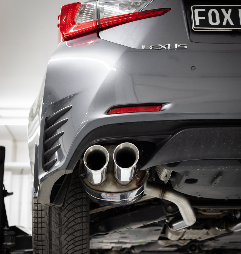 Fox passend für Lexus RC200T Endschalldämpfer rechts/links - 2x90 Typ 25 rechts/links