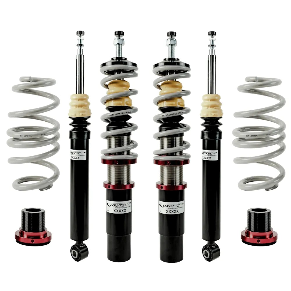 LOWTEC Gewindefahrwerk HiLOW 4 für MERCEDES BENZ 204 C Lim + Coupé (03.07-) – Tieferlegung VA 0-60 / HA 0-60 mm – Art.-Nr. 3345094