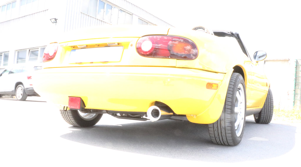 Fox passend fürMazda MX5 Typ NA Endschalldämpfer - 1x90 Typ 13