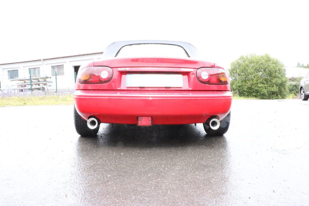 Fox passend fürMazda MX5 Typ NA Endschalldämpfer Ausgang rechts/links - 1x90 Typ 13 rechts/links