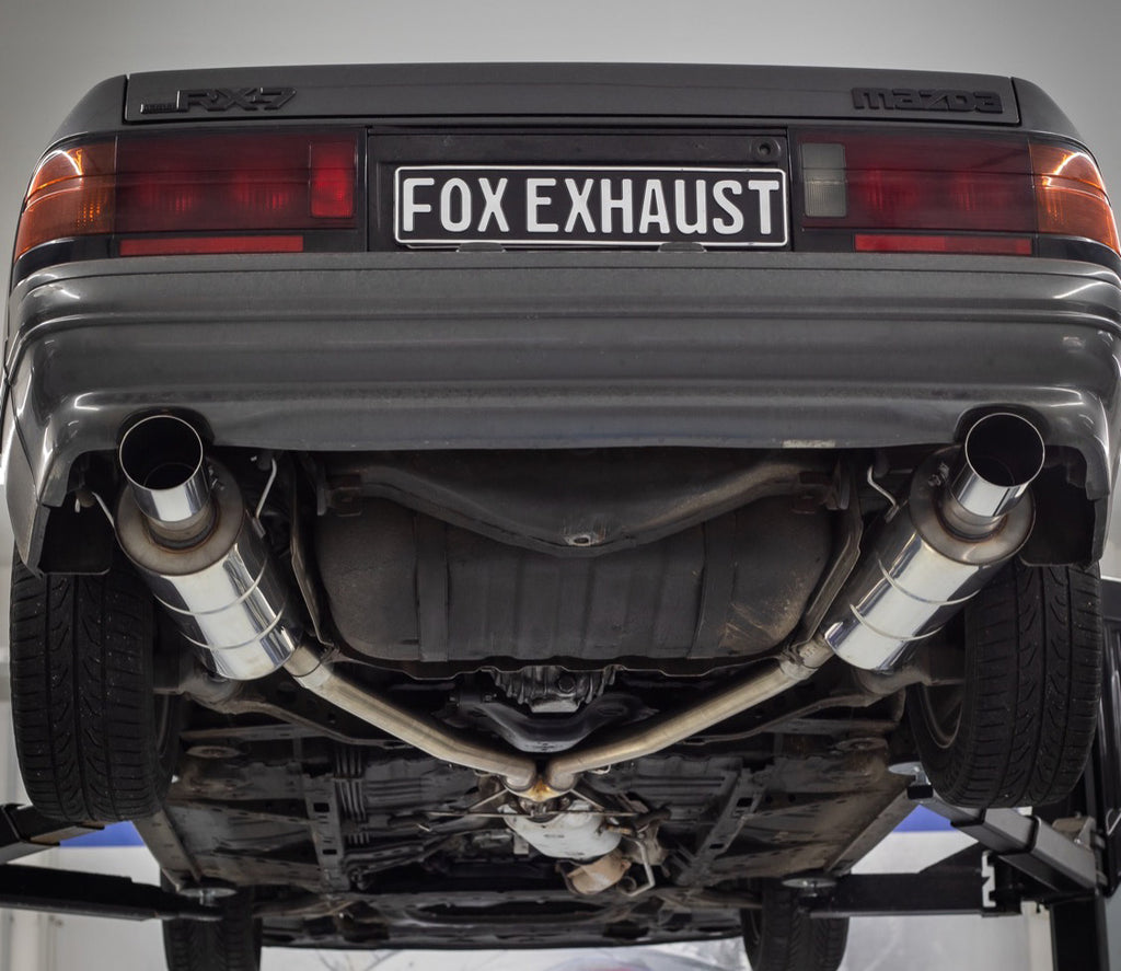 Fox passend fürMazda RX7 - FC Endschalldämpfer rechts/links - 1x100 Typ 10 rechts/links