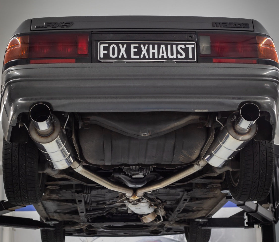 Fox passend fürMazda RX7 - FC Endschalldämpfer rechts/links - 1x100 Typ 10 rechts/links
