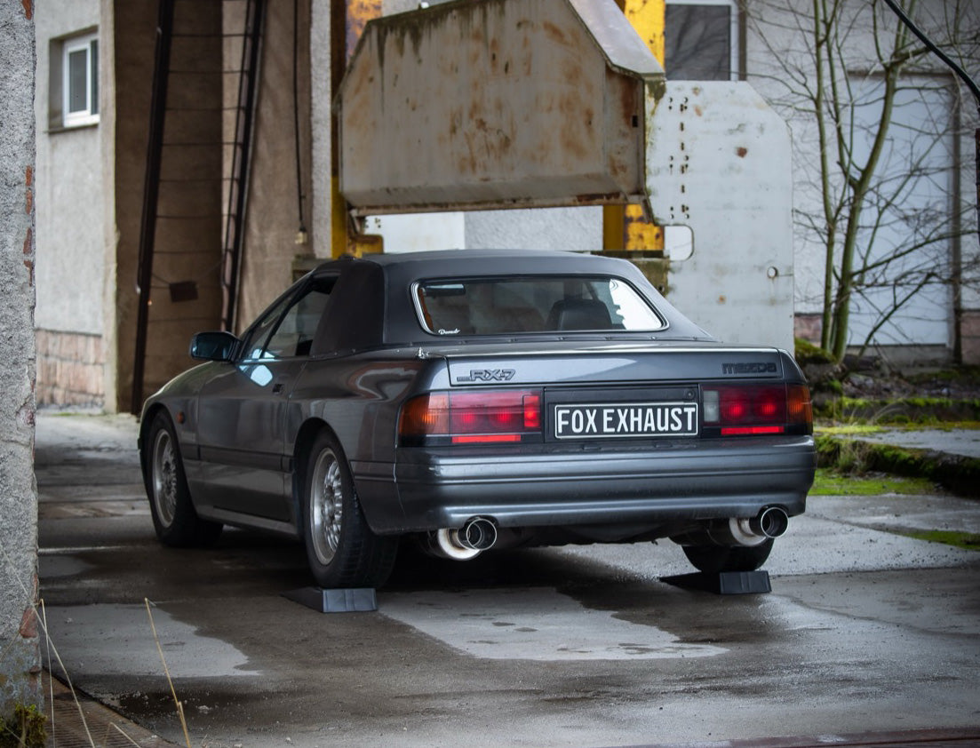 Fox passend fürMazda RX7 - FC Endschalldämpfer rechts/links - 1x100 Typ 10 rechts/links