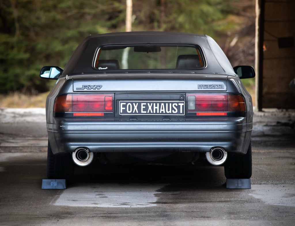 Fox passend fürMazda RX7 - FC Endschalldämpfer rechts/links - 1x100 Typ 10 rechts/links