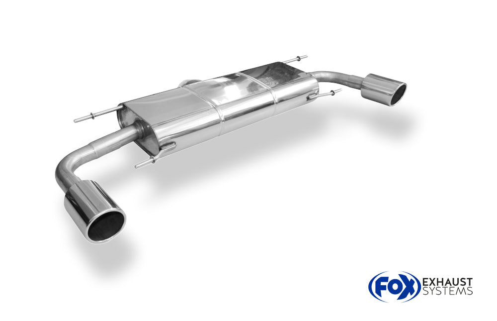Fox passend fürMazda CX5 - KE/ GH Endschalldämpfer quer rechts/links - 1x100 Typ 16 rechts/links