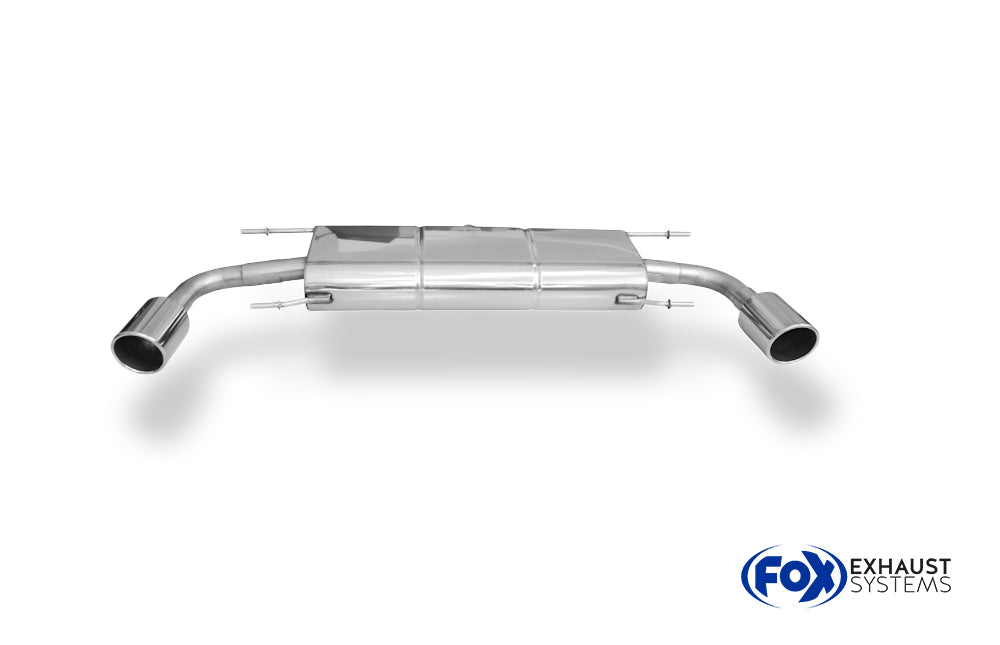 Fox passend fürMazda CX5 - KE/ GH Endschalldämpfer quer rechts/links - 1x100 Typ 16 rechts/links