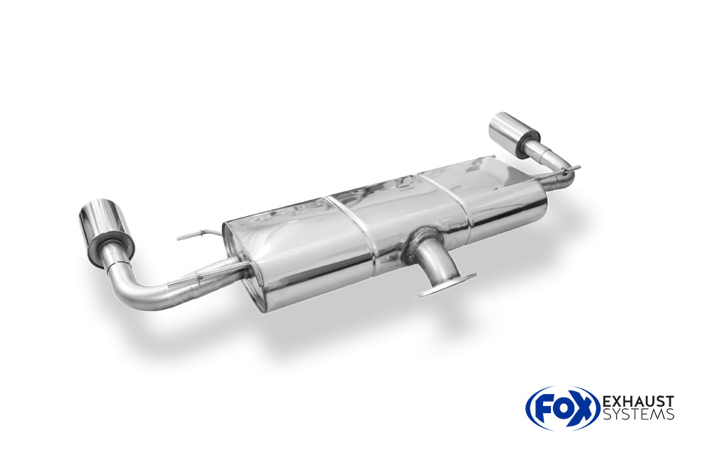 Fox passend fürMazda CX5 - KE/ GH Endschalldämpfer quer rechts/links - 1x100 Typ 16 rechts/links