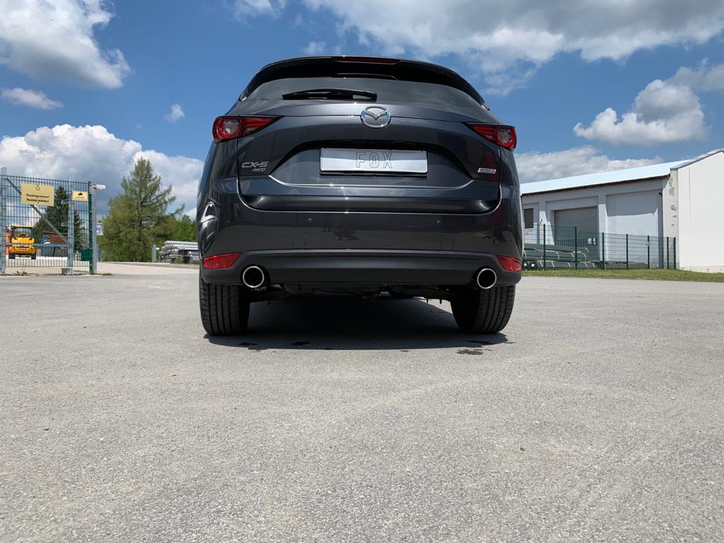 Fox passend fürMazda CX5 - KF Diesel Endschalldämpfer quer rechts/links - 1x100 Typ 16 rechts/links