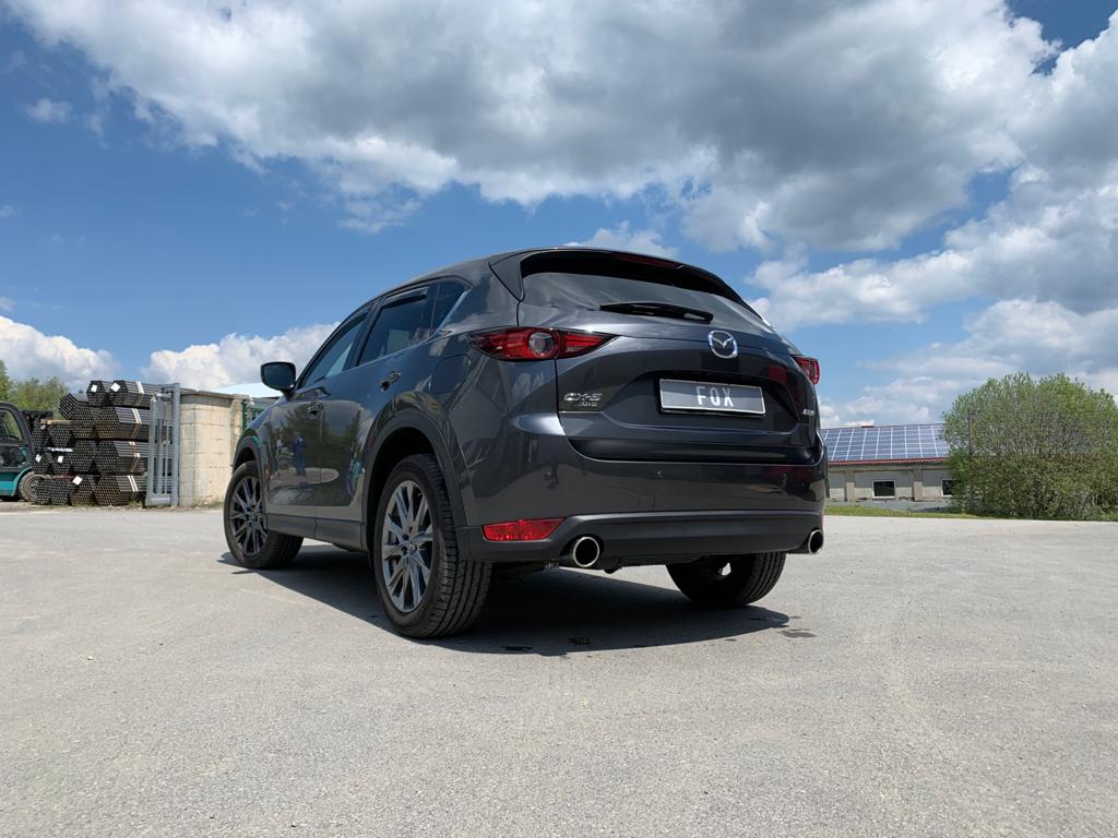 Fox passend fürMazda CX5 - KF Diesel Endschalldämpfer quer rechts/links - 1x100 Typ 16 rechts/links