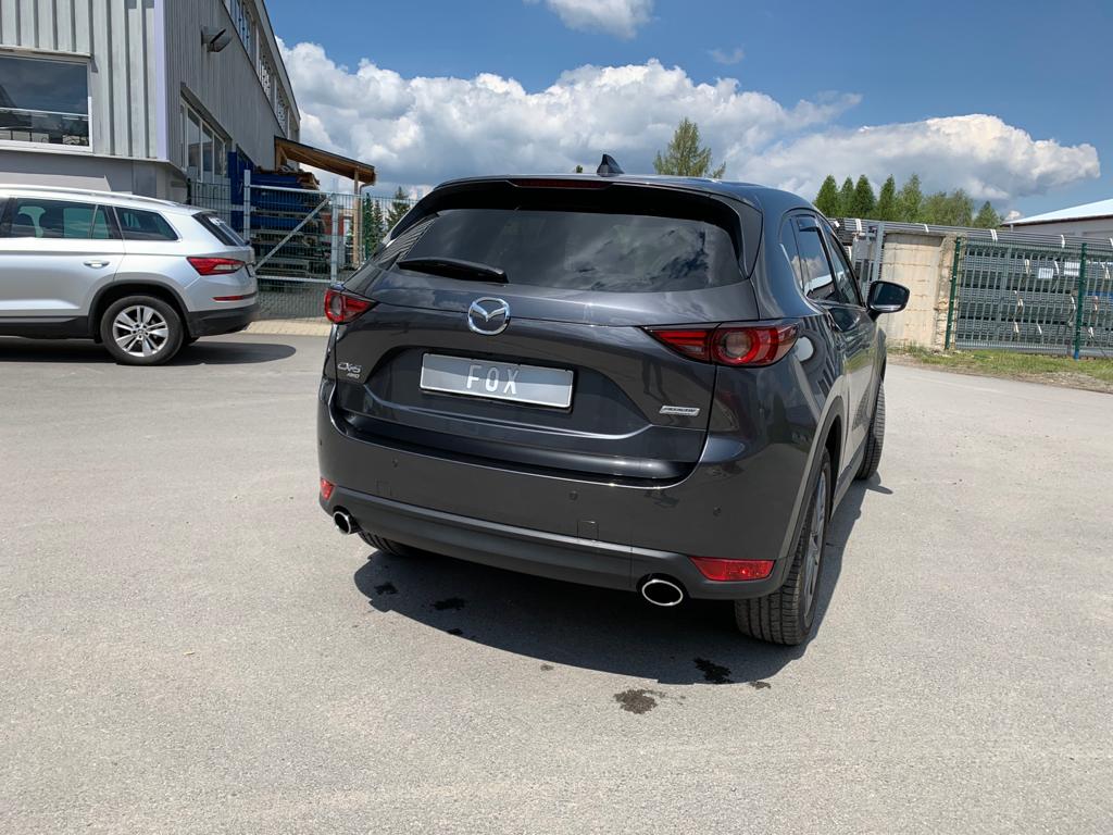 Fox passend für Mazda CX5 - KF Diesel Endschalldämpfer quer rechts/links - 115x85 Typ 38 rechts/links