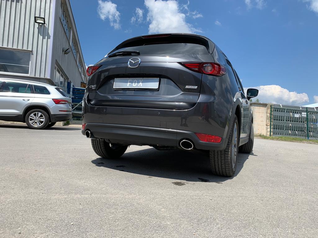 Fox passend fürMazda CX5 - KF Diesel Endschalldämpfer quer rechts/links - 115x85 Typ 38 rechts/links