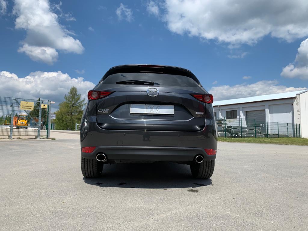 Fox passend fürMazda CX5 - KF Diesel Endschalldämpfer quer rechts/links - 115x85 Typ 38 rechts/links