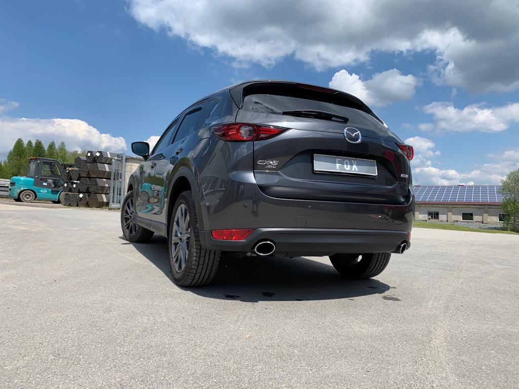 Fox passend fürMazda CX5 - KF Diesel Endschalldämpfer quer rechts/links - 115x85 Typ 38 rechts/links