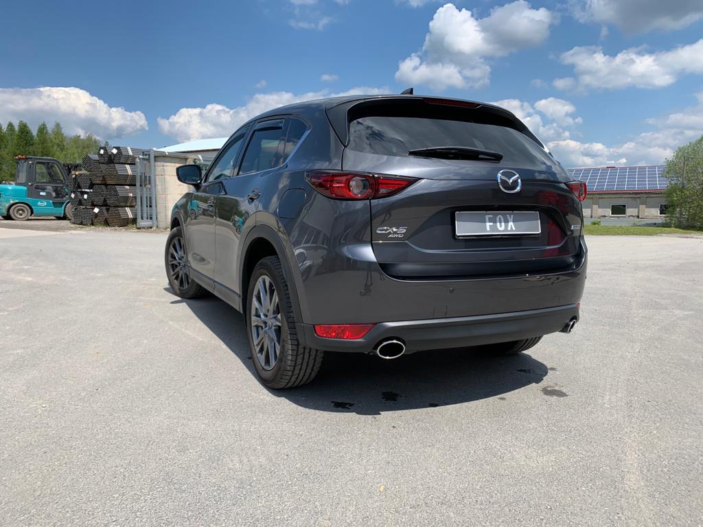 Fox passend fürMazda CX5 - KF Diesel Endschalldämpfer quer rechts/links - 115x85 Typ 38 rechts/links