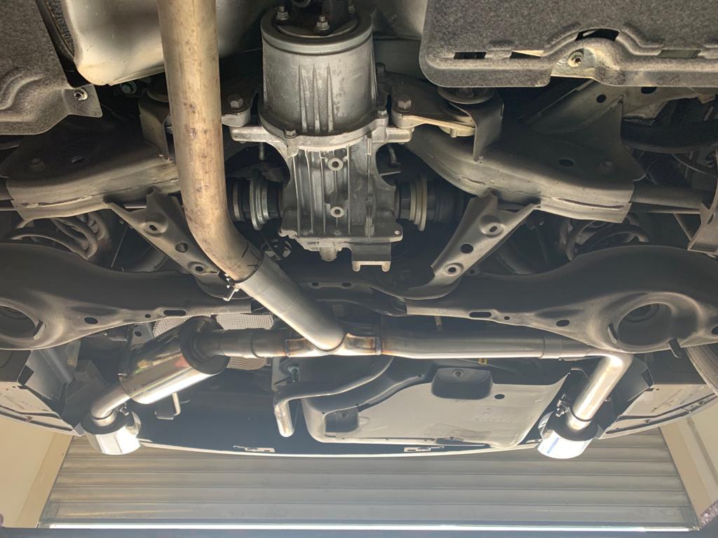 Fox passend fürMazda CX5 - KF Diesel Endschalldämpfer quer rechts/links - 115x85 Typ 38 rechts/links
