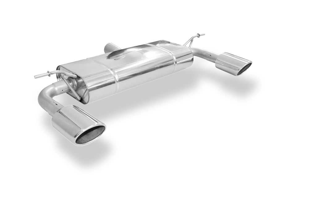 Fox passend fürMercedes A-Klasse 176 - 4-matic Endschalldämpfer quer Ausgang rechts/links - 115x85 Typ 32 rechts/links