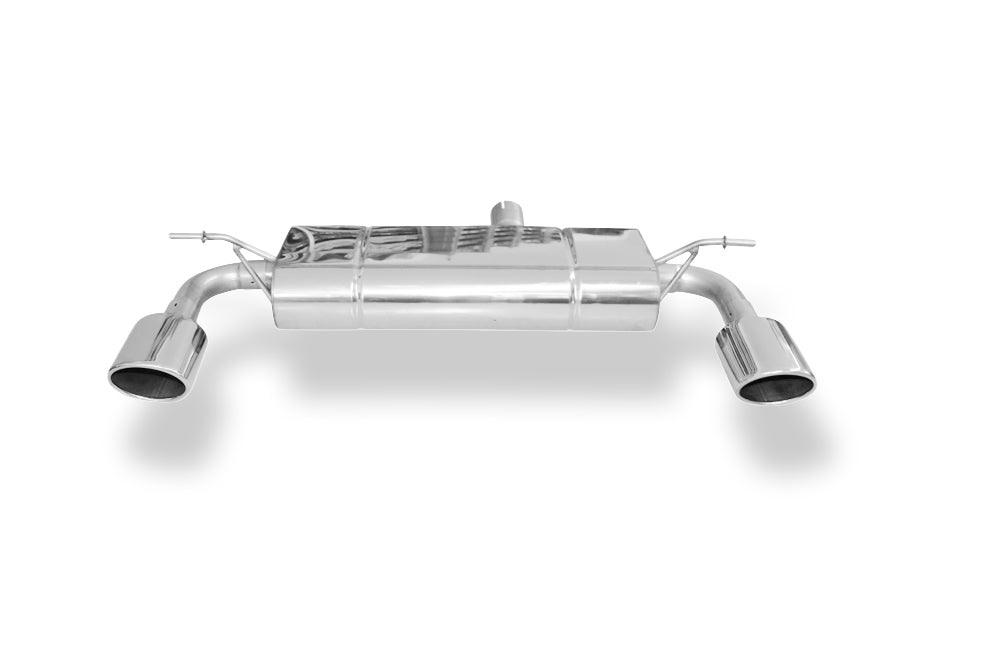 Fox passend für Mercedes A-Klasse 176 - 4-matic Endschalldämpfer quer Ausgang rechts/links - 115x85 Typ 32 rechts/links