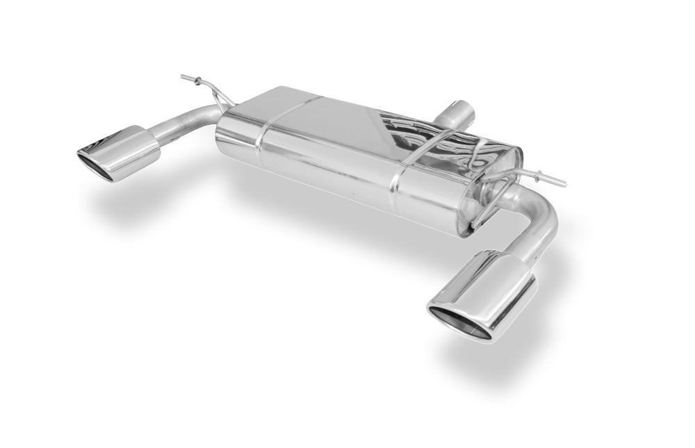 Fox passend fürMercedes A-Klasse 176 - 4-matic Endschalldämpfer quer Ausgang rechts/links - 115x85 Typ 32 rechts/links
