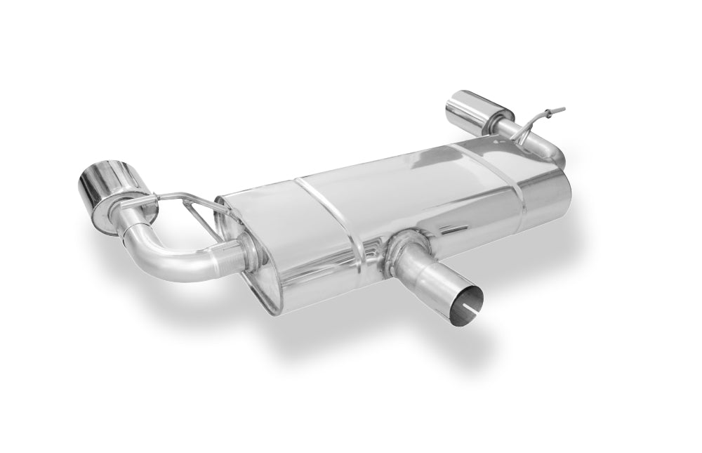 Fox passend fürMercedes A-Klasse 176 - 4-matic Endschalldämpfer quer Ausgang rechts/links - 115x85 Typ 32 rechts/links