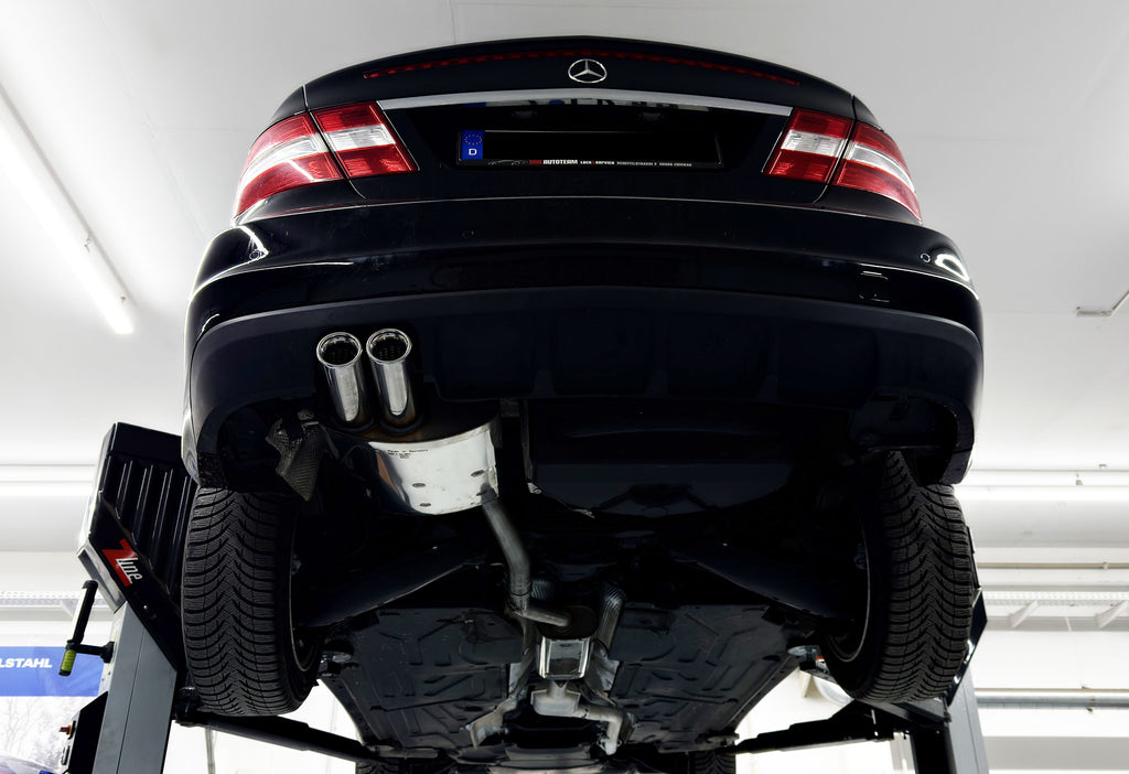 Fox passend für Mercedes C-Klasse Sportcoupe CLC 203 Endschalldämpfer - 2x76 Typ 13