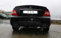 Fox passend für Mercedes C-Klasse 4 Zylinder - W204/S204 Endschalldämpfer rechts/links mit Y-Verbindungsstück - 115x85 Typ 32 rechts/links