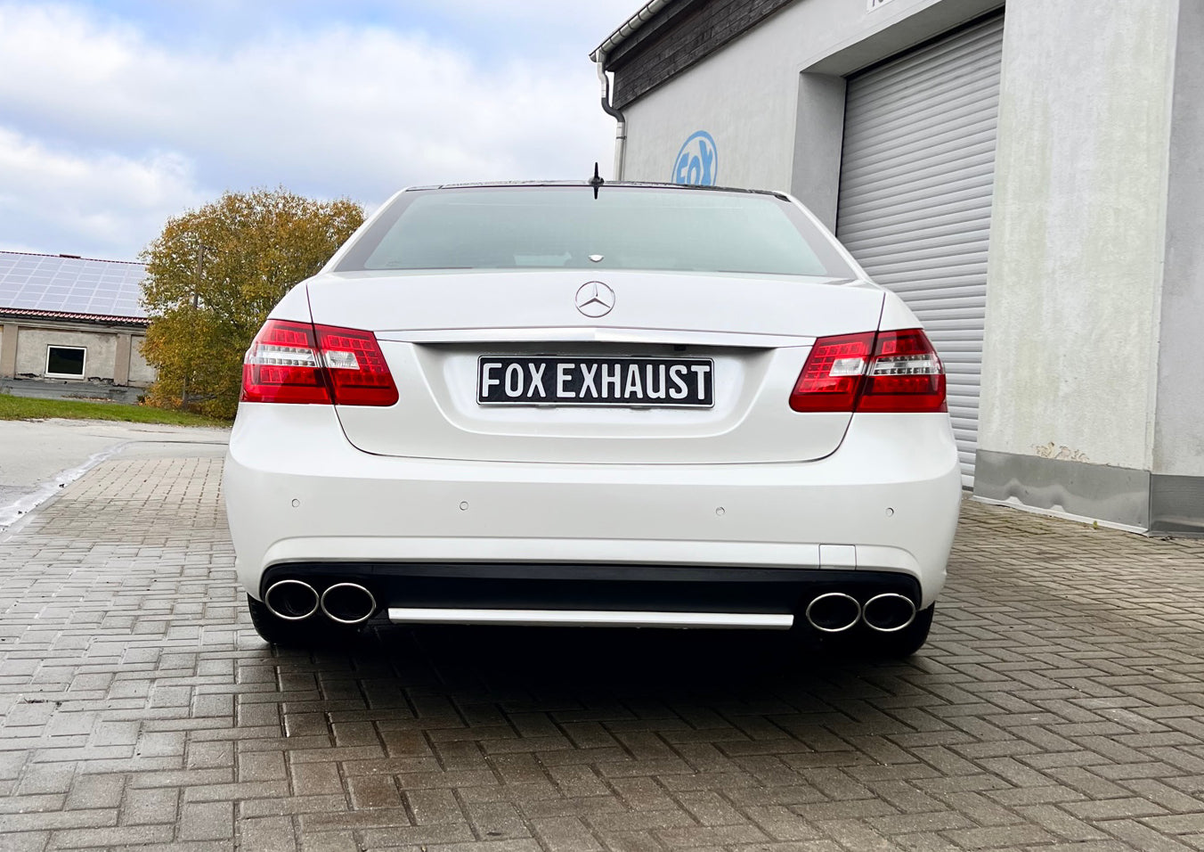Fox passend fürMercedes E-Klasse 212 Endschalldämpfer rechts/links - 2x115x85 Typ 32 rechts/links