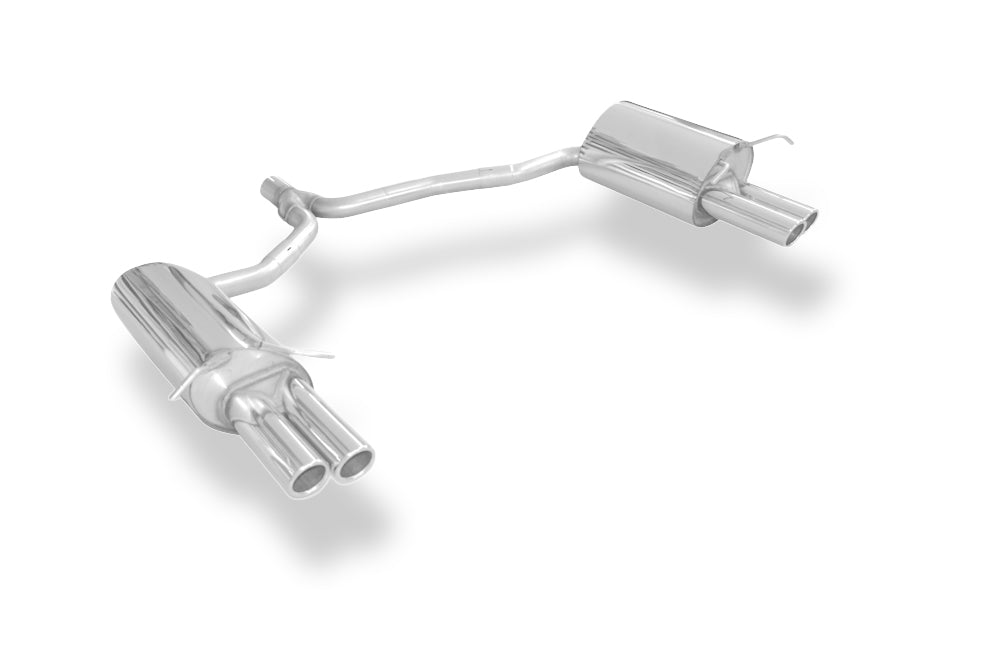 Fox passend fürMercedes E-Klasse Coupe C207 - 4 Zylinder Endschalldämpfer rechts/links - 2x70 Typ 16 rechts/links
