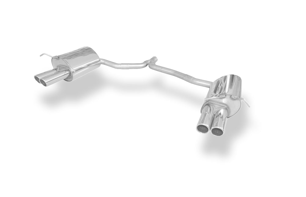 Fox passend fürMercedes E-Klasse Coupe C207 - 4 Zylinder Endschalldämpfer rechts/links - 2x70 Typ 16 rechts/links