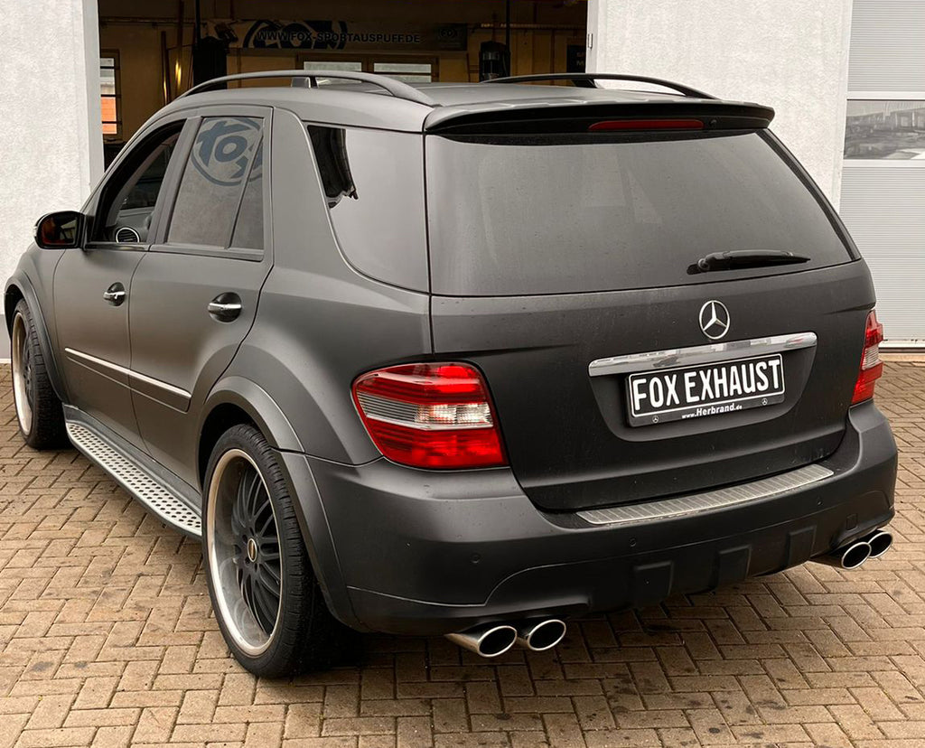 Fox passend fürMercedes M-Klasse Typ W164 Endschalldämpfer rechts/links - 2x115x85 Typ 44 rechts/links