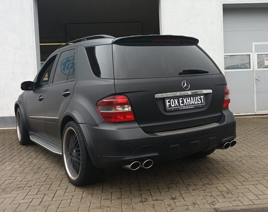 Fox passend fürMercedes M-Klasse Typ W164 Endschalldämpfer rechts/links - 2x115x85 Typ 44 rechts/links