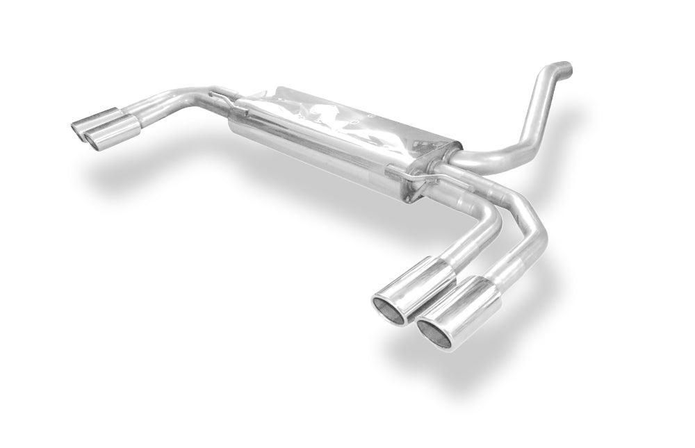 Fox passend fürMercedes Vito/ Viano - W639 (nicht Compact) Endschalldämpfer quer Ausgang rechts/links - 2x88x74 Typ 32 rechts/links