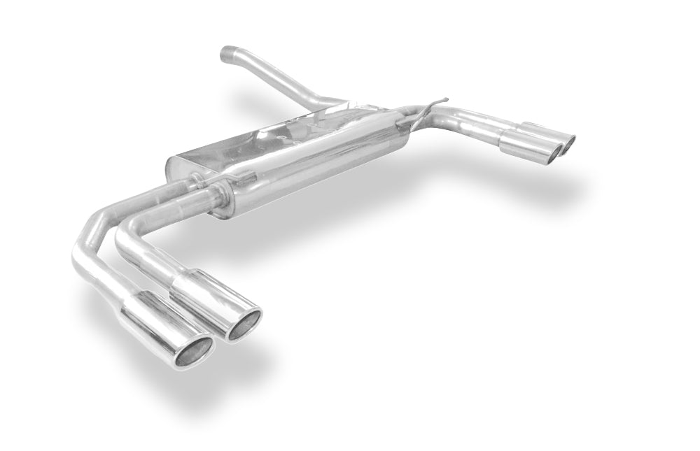 Fox passend fürMercedes Vito/ Viano - W639 (nicht Compact) Endschalldämpfer quer Ausgang rechts/links - 2x88x74 Typ 32 rechts/links