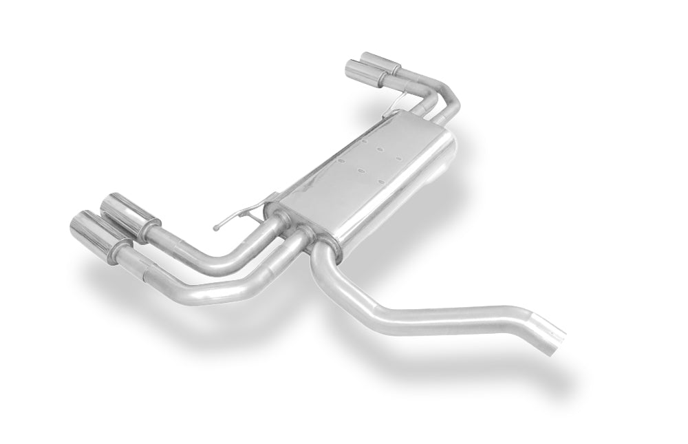 Fox passend fürMercedes Vito/ Viano - W639 (nicht Compact) Endschalldämpfer quer Ausgang rechts/links - 2x88x74 Typ 32 rechts/links