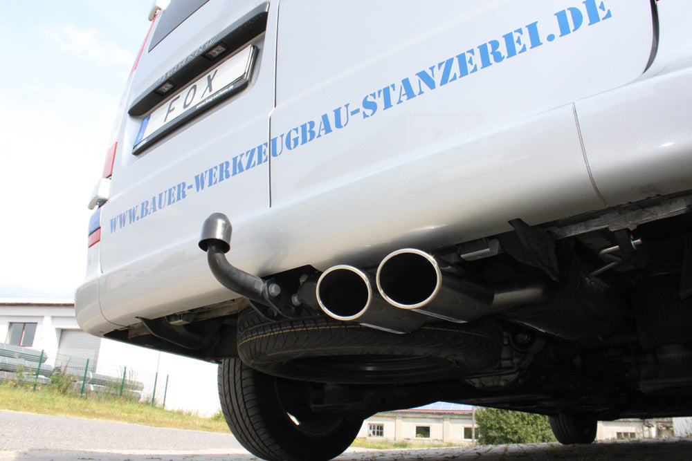 Fox passend fürMercedes Vito/ Viano - W639 - NICHT Kompact/ not kompact Endschalldämpfer - 2x115x85 Typ 32