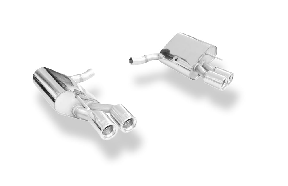 Fox passend fürMercedes SL Typ 230 Facelift Endschalldämpfer rechts/links kurze Variante - 2x80 Typ 13 rechts/links