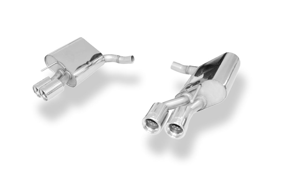 Fox passend fürMercedes SL Typ 230 Facelift Endschalldämpfer rechts/links kurze Variante - 2x80 Typ 13 rechts/links