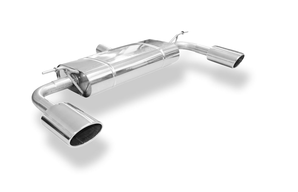 Fox passend fürMercedes B-Klasse - 246 - 4-matic Endschalldämpfer quer Ausgang rechts/links - 140x90 Typ 32 rechts/links