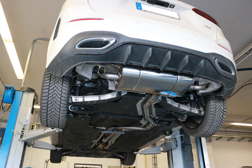 Fox passend fürMercedes B-Klasse - 247 Endschalldämpfer quer Ausgang rechts/links